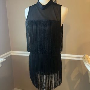 Venus Fringe Top NWOT